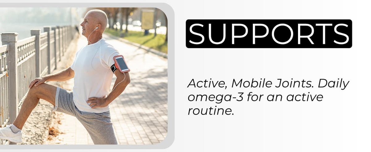 Omega-3 supplement benefits - Heart and joint health